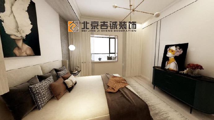 [裝修案例]142平米現(xiàn)代簡約風格裝修效果圖 溫馨而靜謐的家