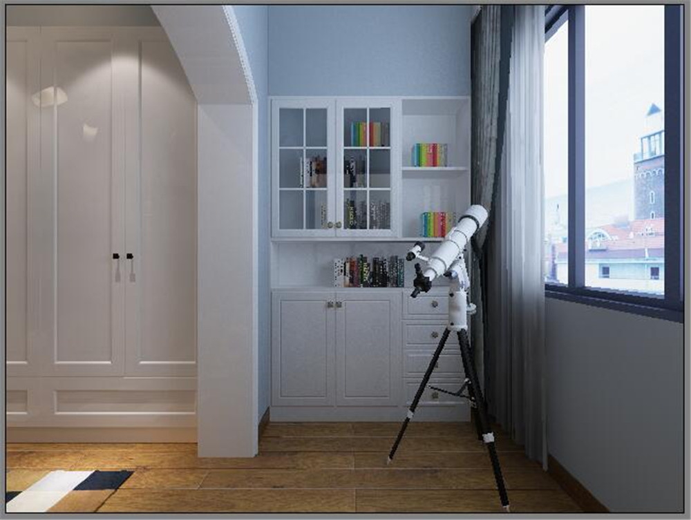 龍湖九里晴川-現(xiàn)代簡約-臥室設(shè)計效果圖