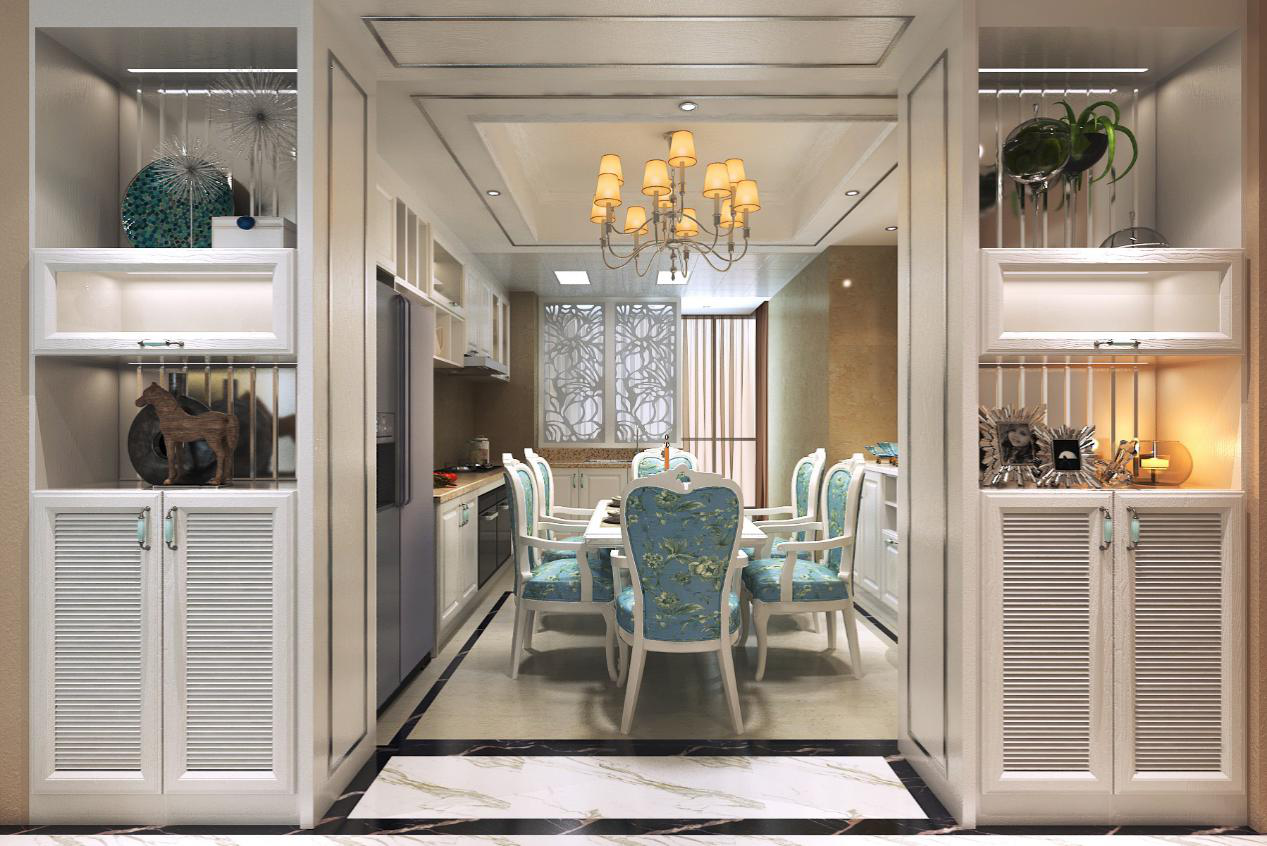 龍湖九里晴川-現(xiàn)代簡約-臥室設計效果圖