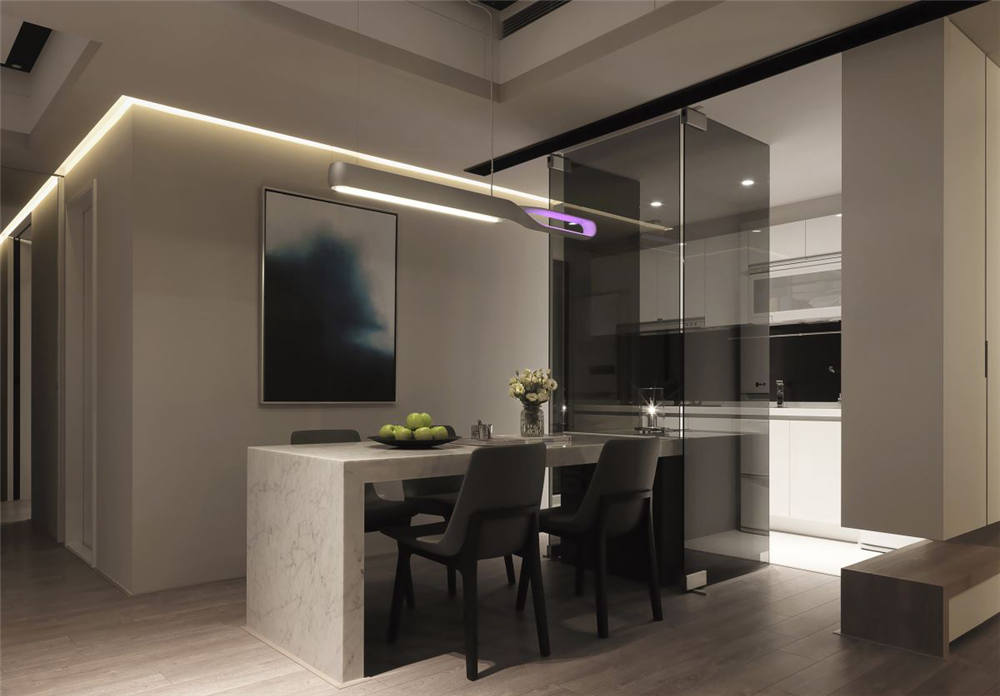 龍湖九里晴川-現(xiàn)代簡約-臥室設(shè)計(jì)效果圖